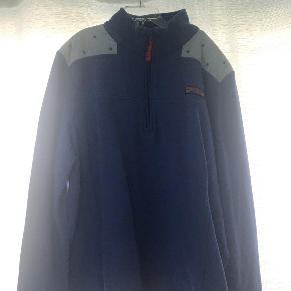 HALF OFF Vineyard Vines Blue Shep Shirt